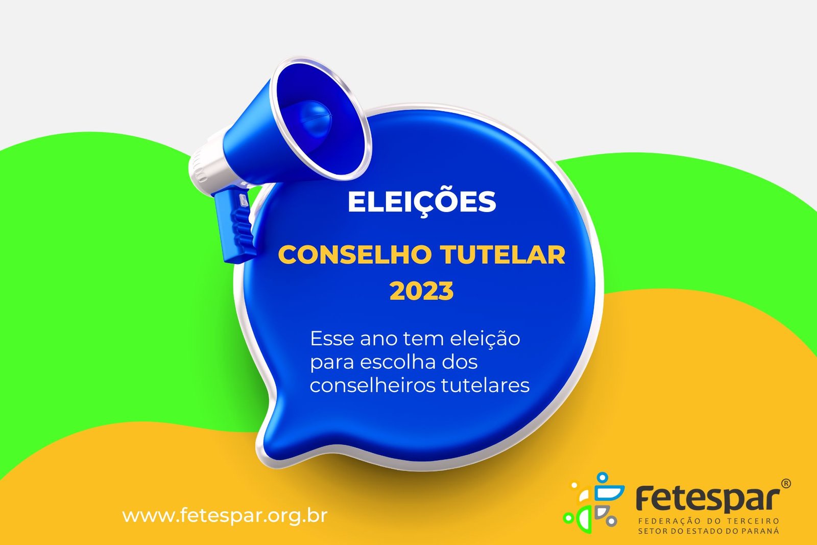 Esse ano tem eleição para escolha dos Conselheiros Tutelares
